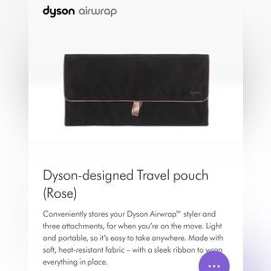 Dyson airwrap Travel Pouch